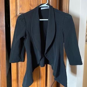 Women’s black blazer